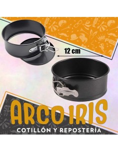 Molde Torta Desfondable Redonda 12 Cm - Molde Individual D.saza