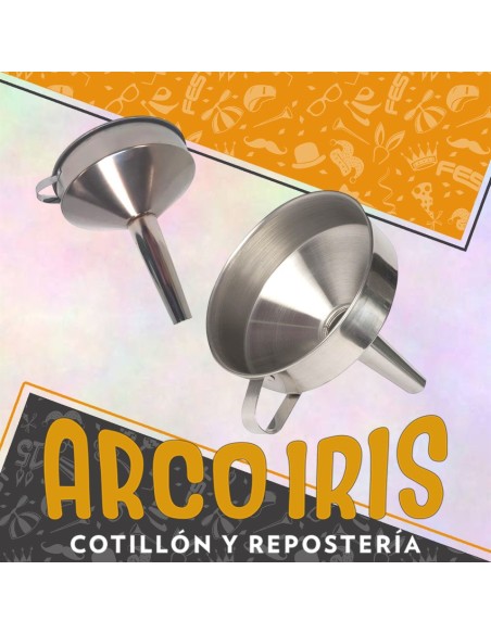 Embudo Acero 11 Cm De Diametro Xu - Con Agarre Dsaza