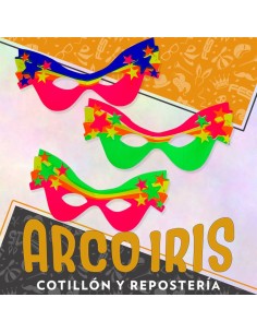 Antifaz Plastico Especial Fluo X 12 - Gape