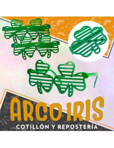 Anteojo Trebol X 12 - San Patricio Rayas Sin Vidrio