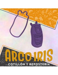 Cortante Cookies Plancton Xu - Plastico Violeta