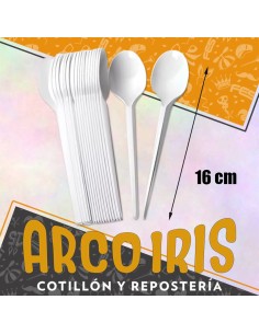 Cuchara Comida Blancas/cristal X 50-comida-postre-