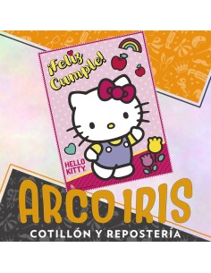 Hello Kitty Afiche Feliz Cumple Xu