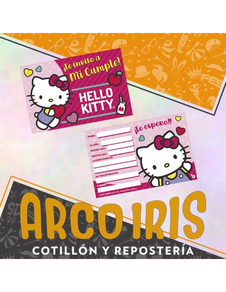 Hello Kitty Invitacion X 10