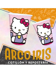 Hello Kitty Vasos X 8