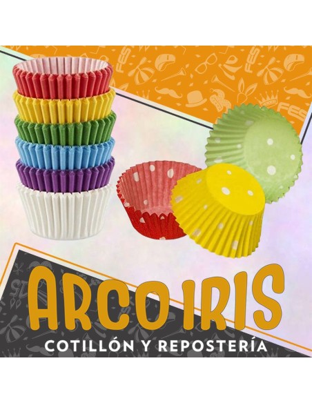 Pirotin N. 10 X 50 - Color/impreso/liso/lunar Clown