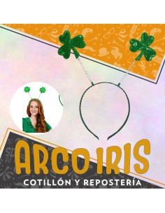 Vincha Resorte Trebol Xu - San Patricio