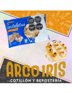 Tarteletas Edemy Redondas 150 Gr X 35 Unidades Saladas Roca