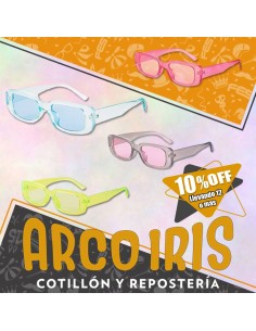 Anteojo Sol Marco Cristal Varios Colores Xu +12-10% - Marco Palstico Upd Promo Por Cantidad Tipo Rayban