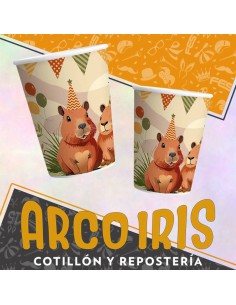Carpincho Co Vasos 8 Oz X 8 - Capibara