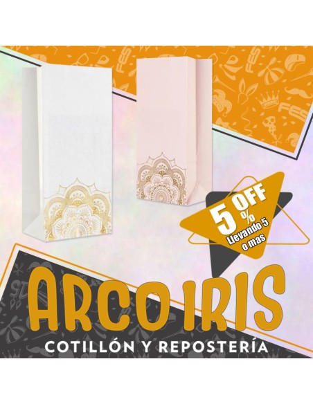 Bolsa Caramelera X 10 +5-5% Stamping Mandala Promo Por Cantidad Murillo