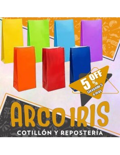 Bolsa Caramelera X 10 +5-5% Colores Varios Promo Por Cantidad Murillo