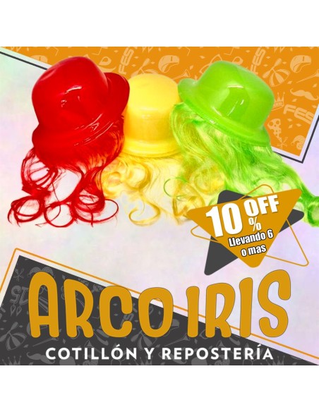 Bombin Con Pelo Xu +6-10% - Color Liso Promo Por Cantidad Gape