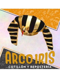 Gorro Faraon Egipcio Con Vibora