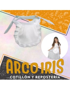 Delantal Tela Blanco - Patrio