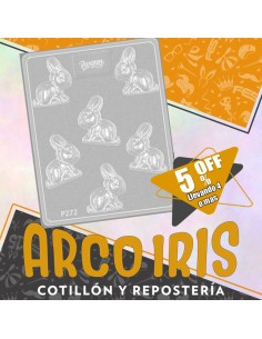 Placas 6 Conejos Chicos Xu +4-5% Promo Por Cantidad Parpen