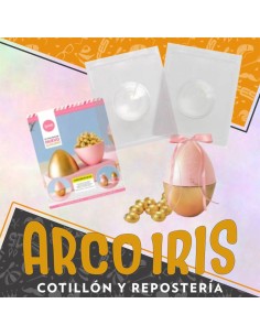 Placas Set Huevo Alhajero X 2 - 13 Cm Cristal Pascua Parpen