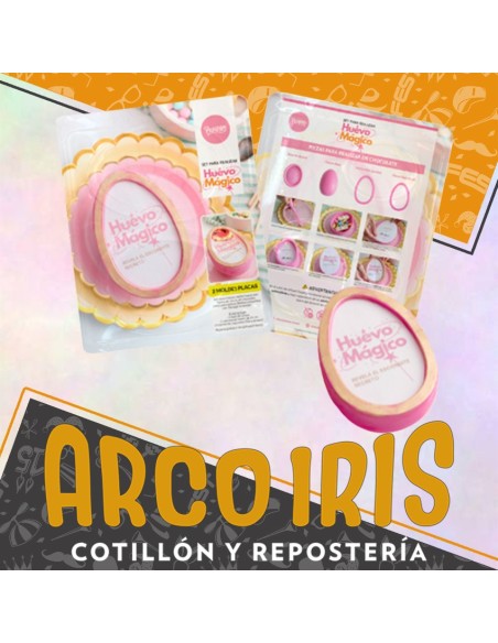 Placas Set Huevo Magico X 2 - Cristal Pascua Parpen