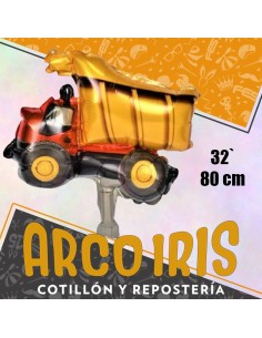 Mylar 32 Camion Volcador Metal Xu - 80 Cm Globo Metalizado Papel