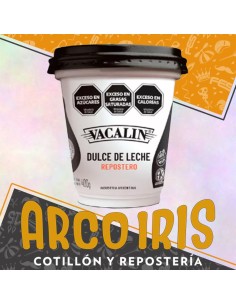 Dulce De Leche 400 Gr - Repostero Primera Calidad Vacalin
