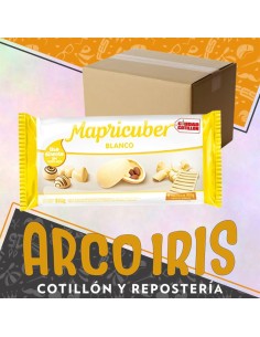 Chocolate Mapricuber 500 Gr Blanco Tableta Pascua Moldeo