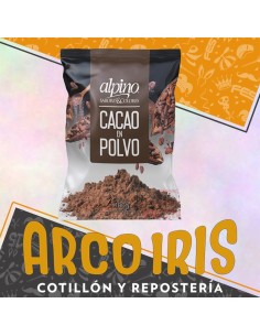 Cacao Amargo Alpino X 180 Gr - Primera Calidad Envasado En Origen Lodiser