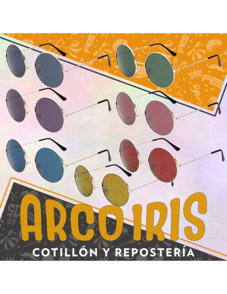 Anteojo Redondo Xu - Lennon Varios Colores San Patricio