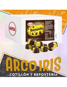 Bombones Bananitas Caja X 3 Kg - Granel
