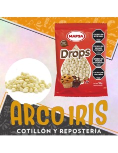 Chocolate Gotitas Blanca Caja 6 X 500 Gr Sin Tacc Pascua Mapsa