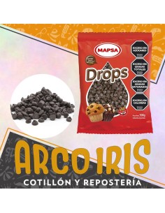 Chocolate Gotitas Semiamargo 500 Gr Sin Tacc Drops Pascua Mapsa