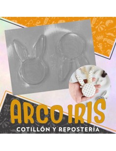 Placas Galleta Banada Con Orejas X 10 - Pascua Gape