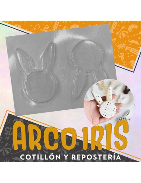 Placas Galleta Banada Con Orejas X 10 - Pascua Gape