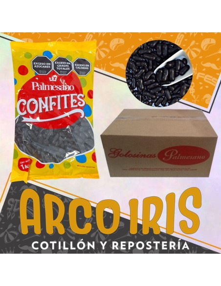 Confites Huesitos Sabor Chocolate 10 X 1 Kg