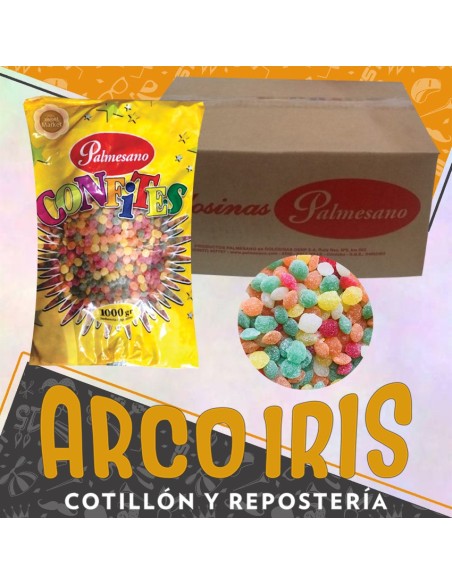 Confites Frutal Gotitas 10 Kg - Granel -pascua