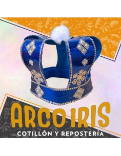 Corona Rey Lujo Gde Tela Y Pompon - Fredy