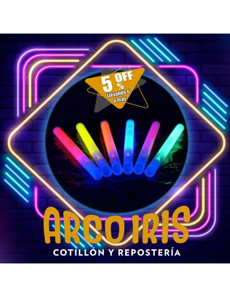 Luminoso Silbato Quimico Xu +6-5% - 16 Cm Color Surtido Promocion Por Cantidad