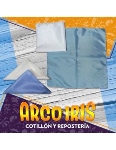 Panuelo Tela Blanco 50 X 50 Cm +5-5% - Tafeta Patrio Promo Por Cantidad