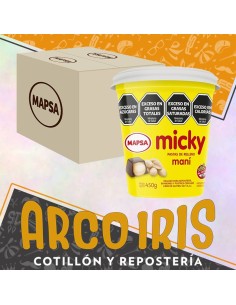 Relleno Micky Mani Caja 6 X 450g - Sin Tacc Pasta Para Relleno Recubrimiento
