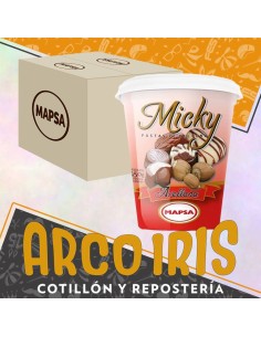 Relleno Micky Avellana Caja 6 X 450g - Sin Tacc Pasta Para Relleno Recubrimiento