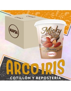 Relleno Micky Almendra Caja 6 X 450g - Sin Tacc Pasta Para Relleno Recubrimiento