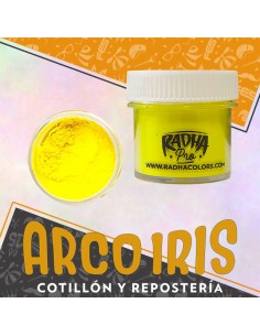 Colorante Liposoluble Fluo Amarillo Xu - 4 Gr Radha Pascua