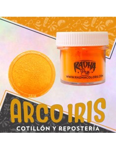 Colorante Liposoluble Fluo Naranja Xu - 4 Gr Radha Pascua