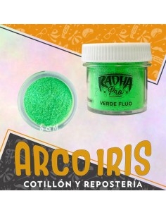 Colorante Liposoluble Fluo Verde Xu - 4 Gr Radha Pascua