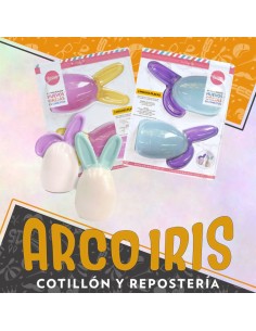 Placas Set Huevo Orejas X 2 - Cristal Pascua Parpen