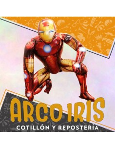 Mylar Caminante Iron Man Xu - Iron Man 3d Para Armar-