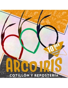 Vincha Cabaret Forrada Con Plumas Xu +12-10% - Promo Por Cantidad