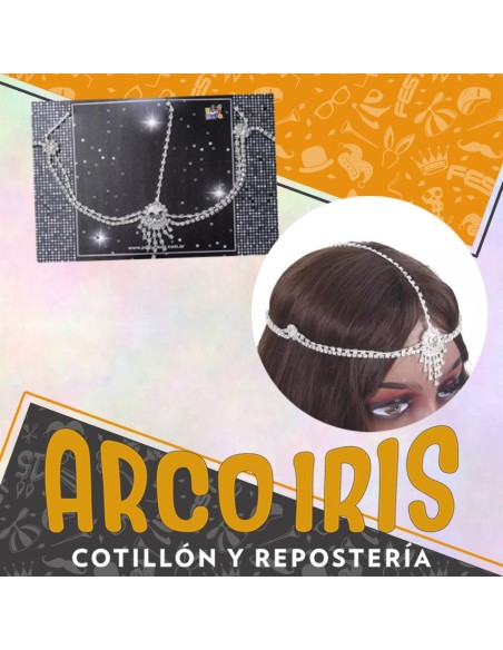 Vincha Diadema Strass Xu - Diamond Primavera Party Store