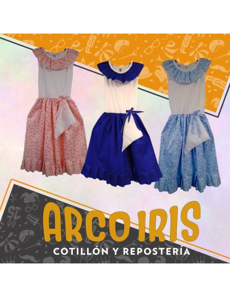 Vestimenta Paisana Talle 10 - Con Panuelo Y Mono Tela Patrio