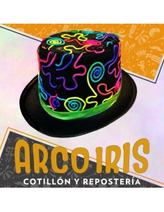 Gorro Galera Garabatos Fluo - 13 Cm