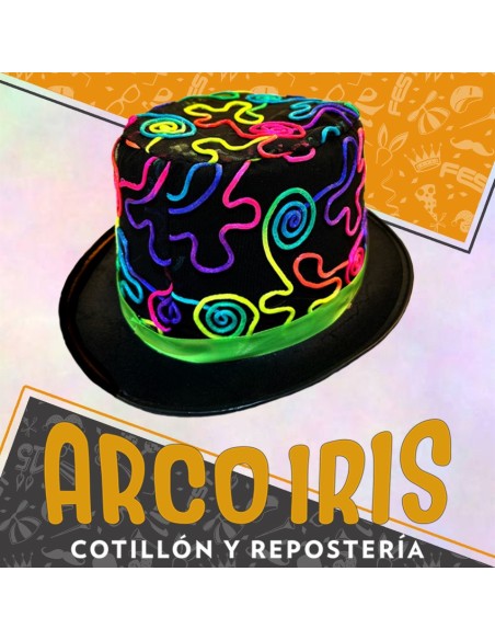 Gorro Galera Garabatos Fluo - 13 Cm